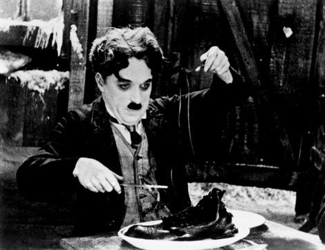 Known to cinephiles as one of the most important documents of the silent era, and to everyone else as “the one where he eats his shoe.”